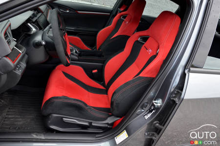 2021 Honda Civic Type R, driver's seat